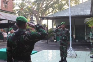 Pimpin Upacara, Kasdim Tabanan Tekankan Pentingnya Kedisiplinan dan Kesiapsiagaan