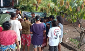 Gerakan Pangan Murah: Kodim 1624/Flotim Salurkan Beras SPHP di Desa Lewohala