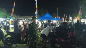 Patroli Malam Babinsa Jereweh Wujud Nyata TNI Hadir di Tengah Masyarakat