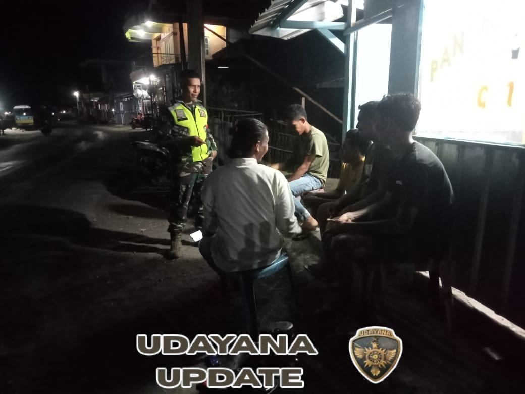 Warga Desa Pusu Dihimbau Hindari Judi, Narkoba, dan Miras oleh Babinsa Sertu Darwis