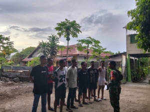 Babinsa Airnona Tindak Casis Catam yang Resahkan Warga