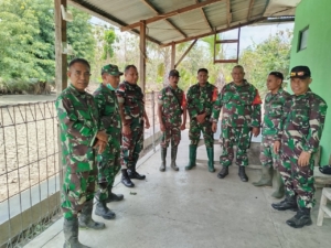 Mayor Inf Sudirman Resmi Jabat Dansub Satgaster Kodim Kupang