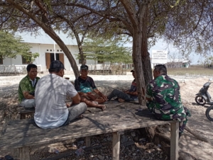 Danpos Ramil Ajak Warga Siapkan Lahan Pertanian Demi Tingkatkan Ekonomi Masyarakat