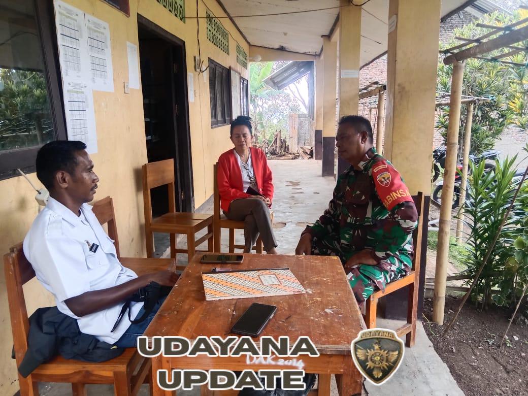 Babinsa Sertu Clementino Aktif Laksanakan Komsos dan Pamwil di Desa Kebesani