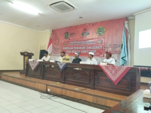 Perkuat Pembinaan Keagamaan, Babinsa Bedulu Hadiri Kegiatan Kementerian Agama Gianyar