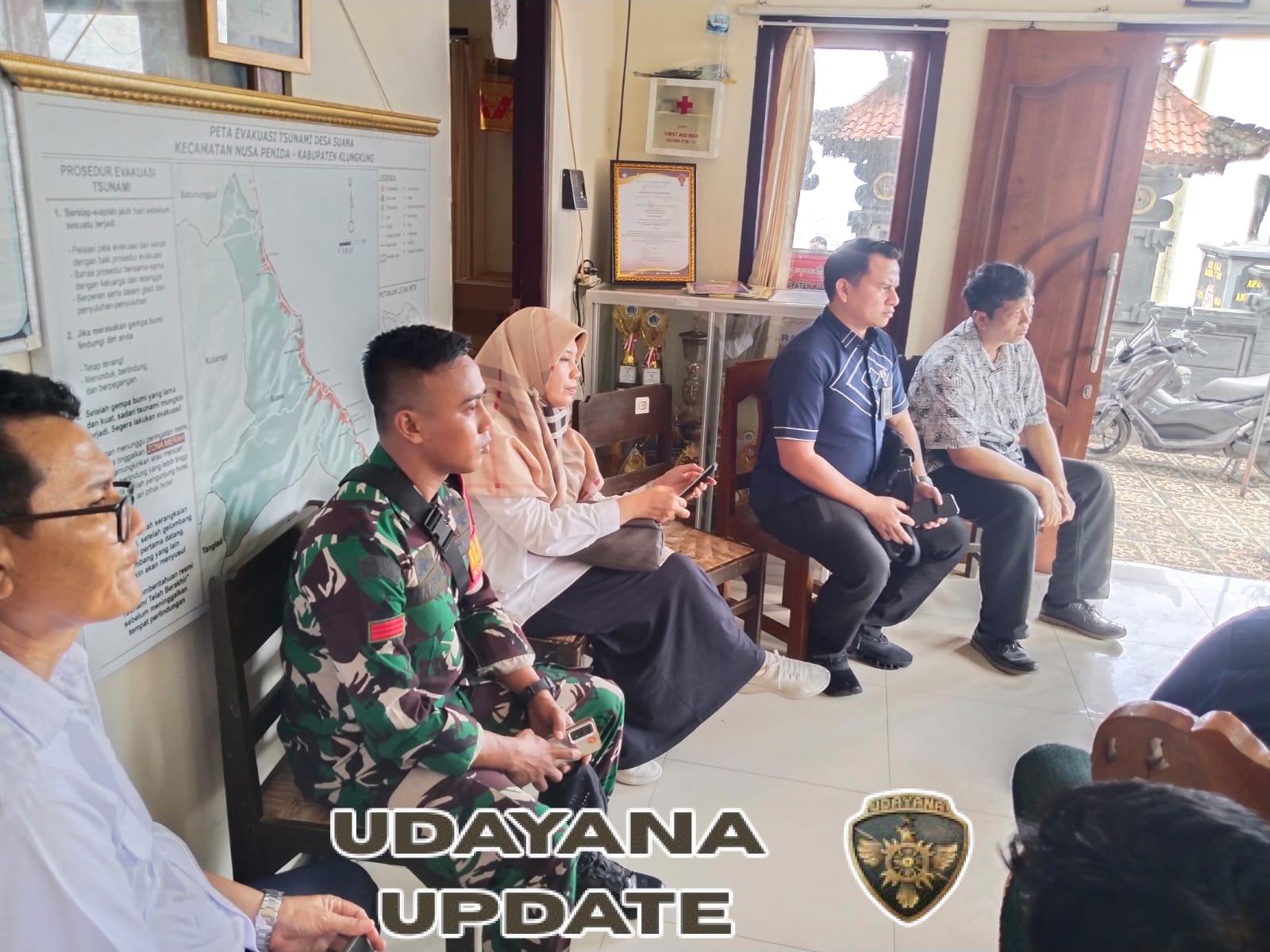 Kemendagri Monitoring Asistensi Percepatan Pelaksanaan Pembangunan SPPG, Danramil Nusa Penida Kerahkan Babinsa Gelar Pendampingan