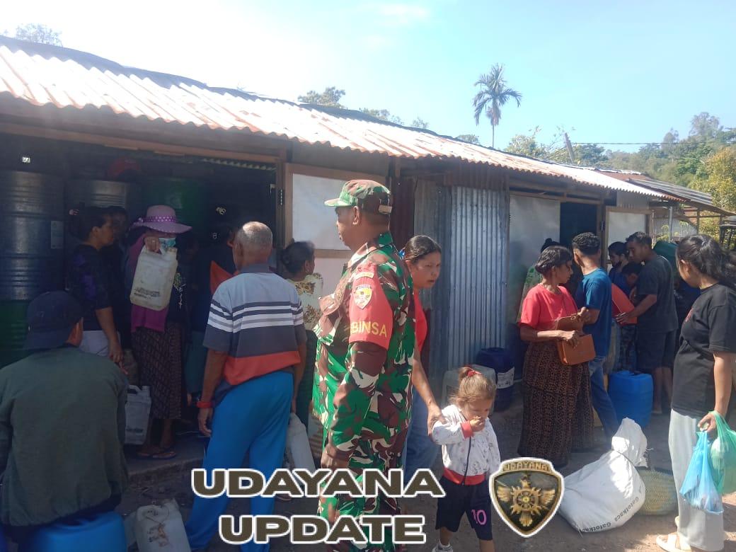 Babinsa Koramil 1602-04/Maurole Tingkatkan Kamtibmas Lewat Komsos dan Pamwil di Detumbewa