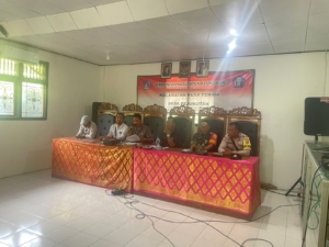 Hadiri Musdesus, Babinsa Pejukutan Tegaskan Dukungan Dan Kontribusi Terhadap Program Kerja Pemdes