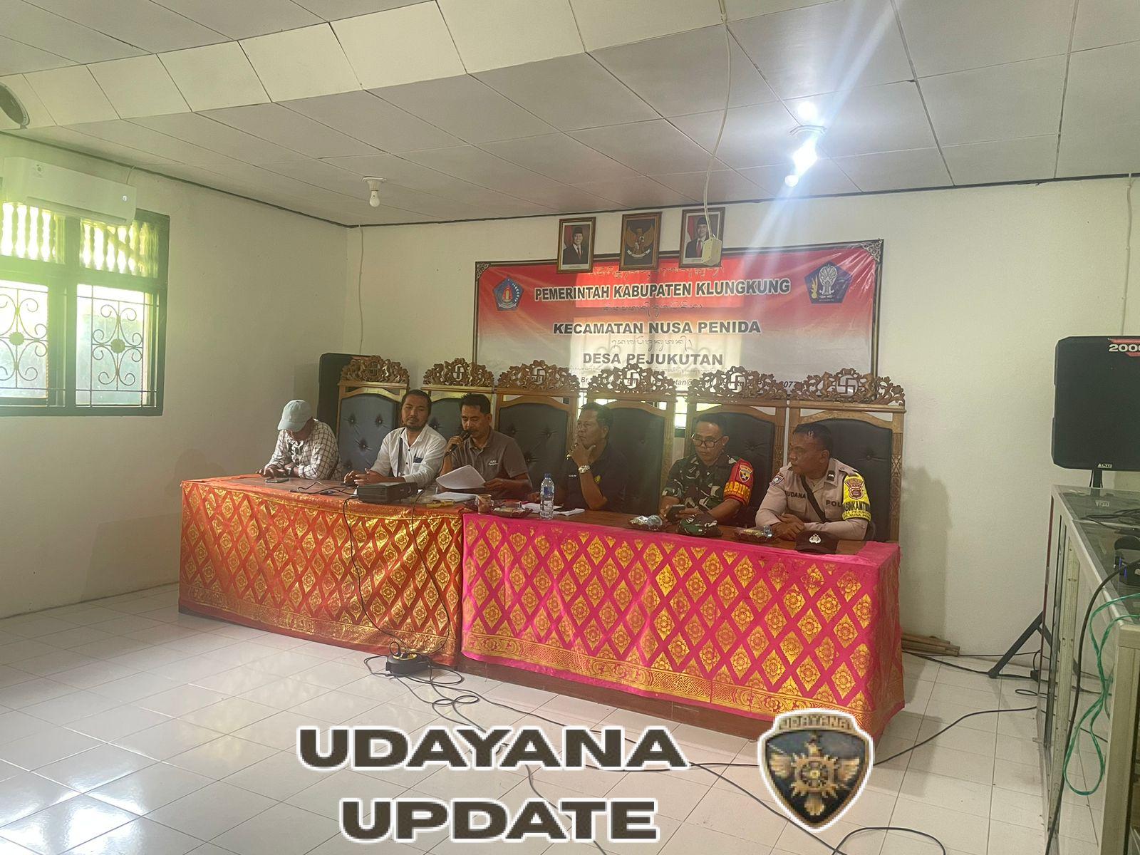 Hadiri Musdesus, Babinsa Pejukutan Tegaskan Dukungan Dan Kontribusi Terhadap Program Kerja Pemdes