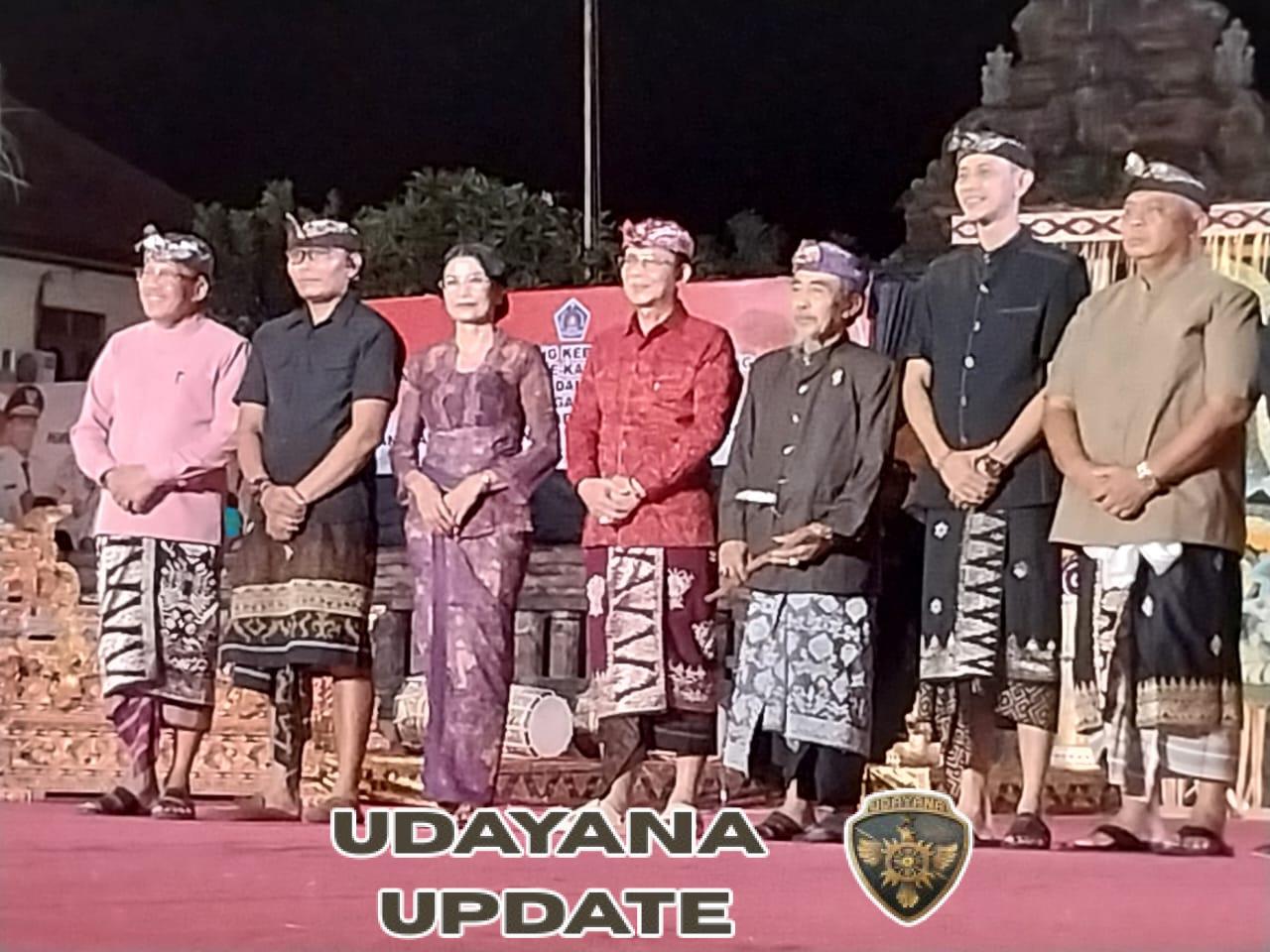 Dandim Klungkung Hadiri Pembukaan * Atraksi Melestarikan Seni dan Kebudayaan Klungkung