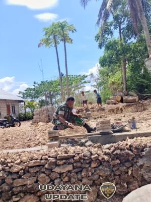 Karya Bakti Babinsa Oesena Dorong Masyarakat Lebih Produktif