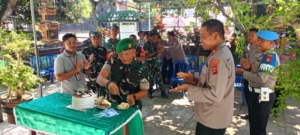 Koramil Dawan Mendapat Ucapan HUT Ke 80 TNI Dari Camat Dan Kapolsek