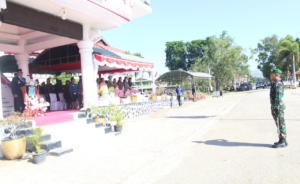 Kodim 1618/TTU Gelar Patroli Siskamling Bersama Banser di Kota Kefamenanu