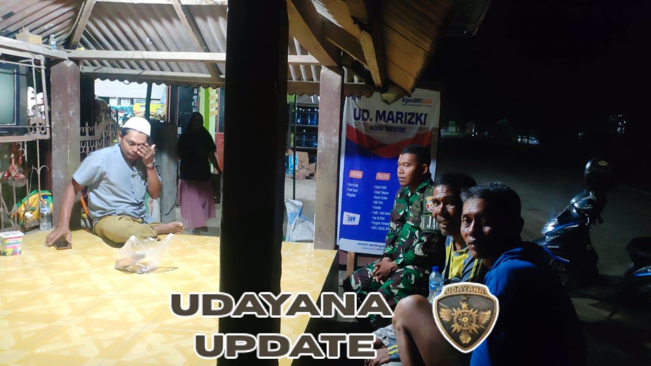 Patroli Malam Babinsa Koramil 1628-04/Poto Tano Berjalan Aman dan Lancar