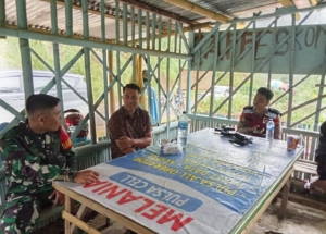 Babinsa Koramil 1602-02/Wolowaru Laksanakan Komsos dan Pamwil di Desa Liabeke