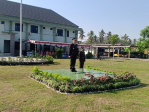Upacara HUT TNI ke-80 di Makodim 1628/Sumbawa Barat Berlangsung Khidmat dan Penuh Semangat Patriotisme
