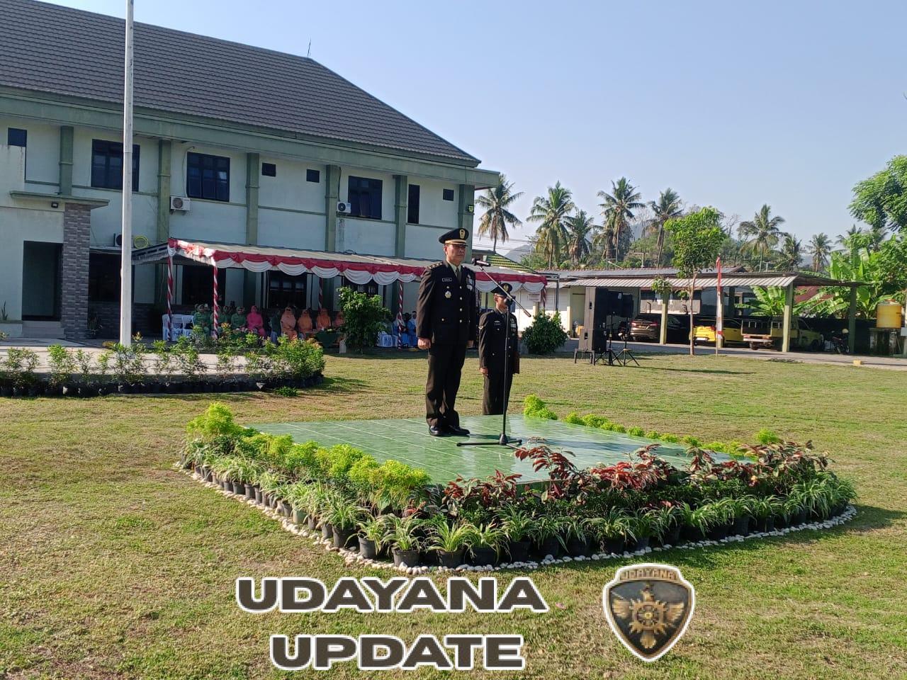Upacara HUT TNI ke-80 di Makodim 1628/Sumbawa Barat Berlangsung Khidmat dan Penuh Semangat Patriotisme