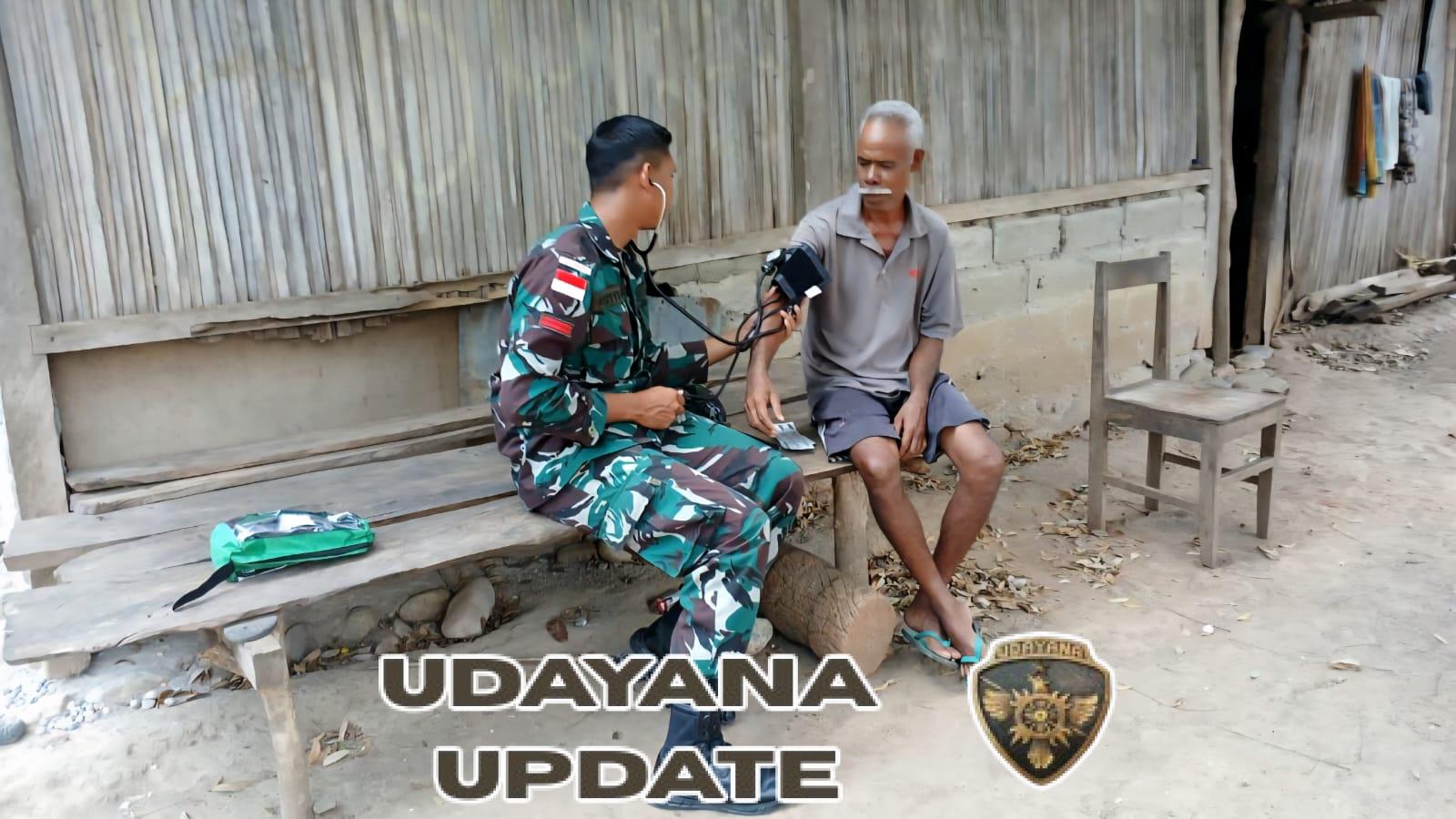 Tingkatkan Kesejahteraan Warga, Satgas Pamtas Yonarmed 12 Kostrad Hadirkan Layanan Medis di Wilayah Perbatasan