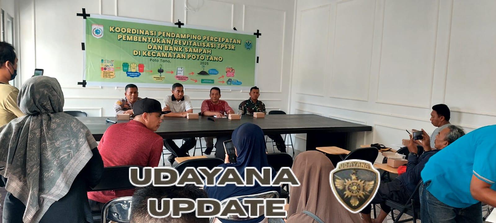 Sinergi Babinsa Koramil 1628-04/Poto Tano dan DLH: Dorong Kesadaran Masyarakat dalam Pengelolaan Sampah di Poto Tano