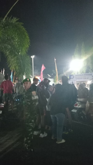 Koramil 1628-05/Jereweh Aktif Laksanakan Patroli Malam, Pastikan Lingkungan Aman dan Tertib