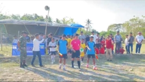 ‎Babinsa Berare Dukung Galesa Cup 1, Cetak Generasi Muda Bermental Juara