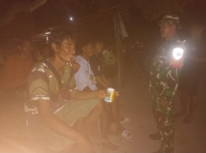 Serka Arya Toni Haris Ingatkan Pos Kamling untuk Tingkatkan Kewaspadaan Malam Hari