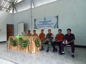 ‎Babinsa Telaga Hadiri Musdes, Dorong Partisipasi Masyarakat dalam Pembangunan Desa