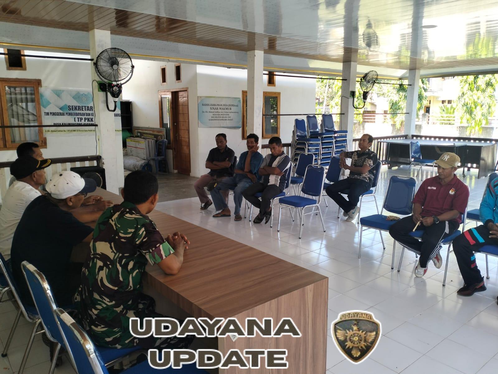 Babinsa Koramil 1628-01/Taliwang Terus Aktif Dampingi Setiap Kegiatan Pembangunan di Wilayah Binaan