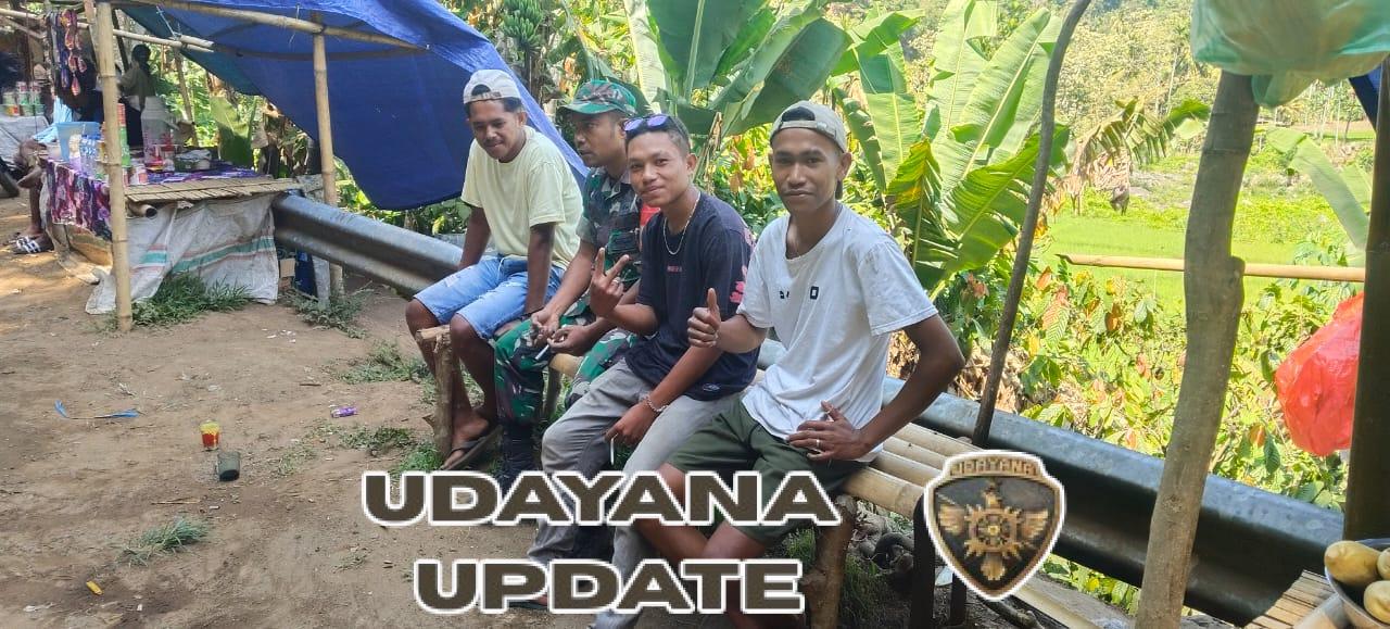 Babinsa Koramil Detusoko Lakukan Monitoring dan Komsos di Desa Wolotolo