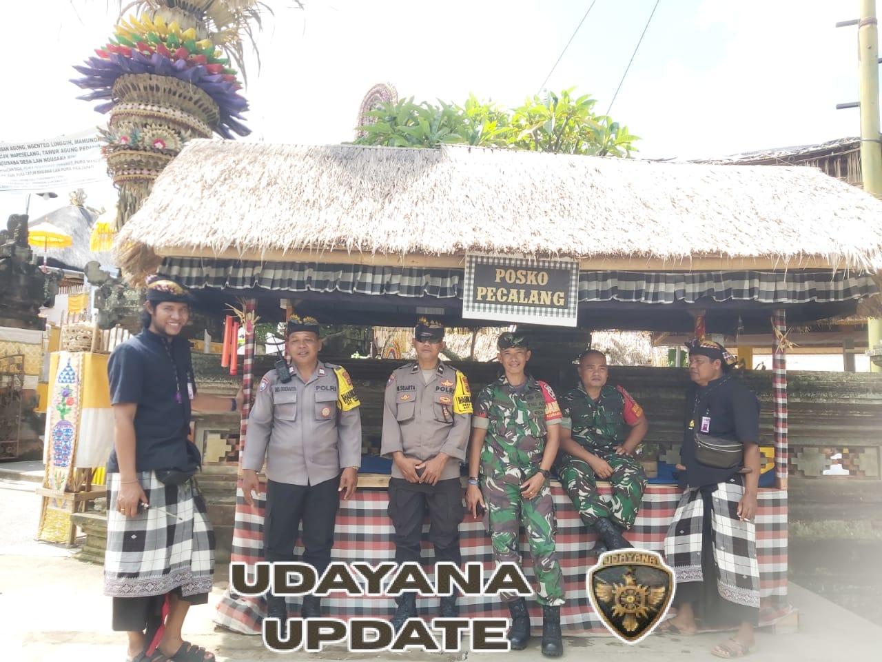 Babinsa Aktif Dampingi Prosesi Adat Sesuhunan Desa Adat Umakuta