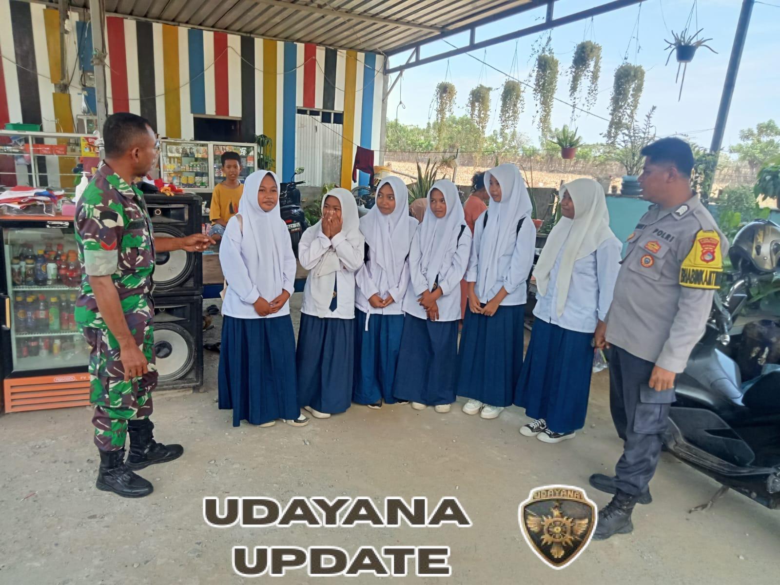 Dekat dengan Rakyat, Babinsa Koramil 1628-04 Poto Tano Gelar Komsos di Desa Kiantar