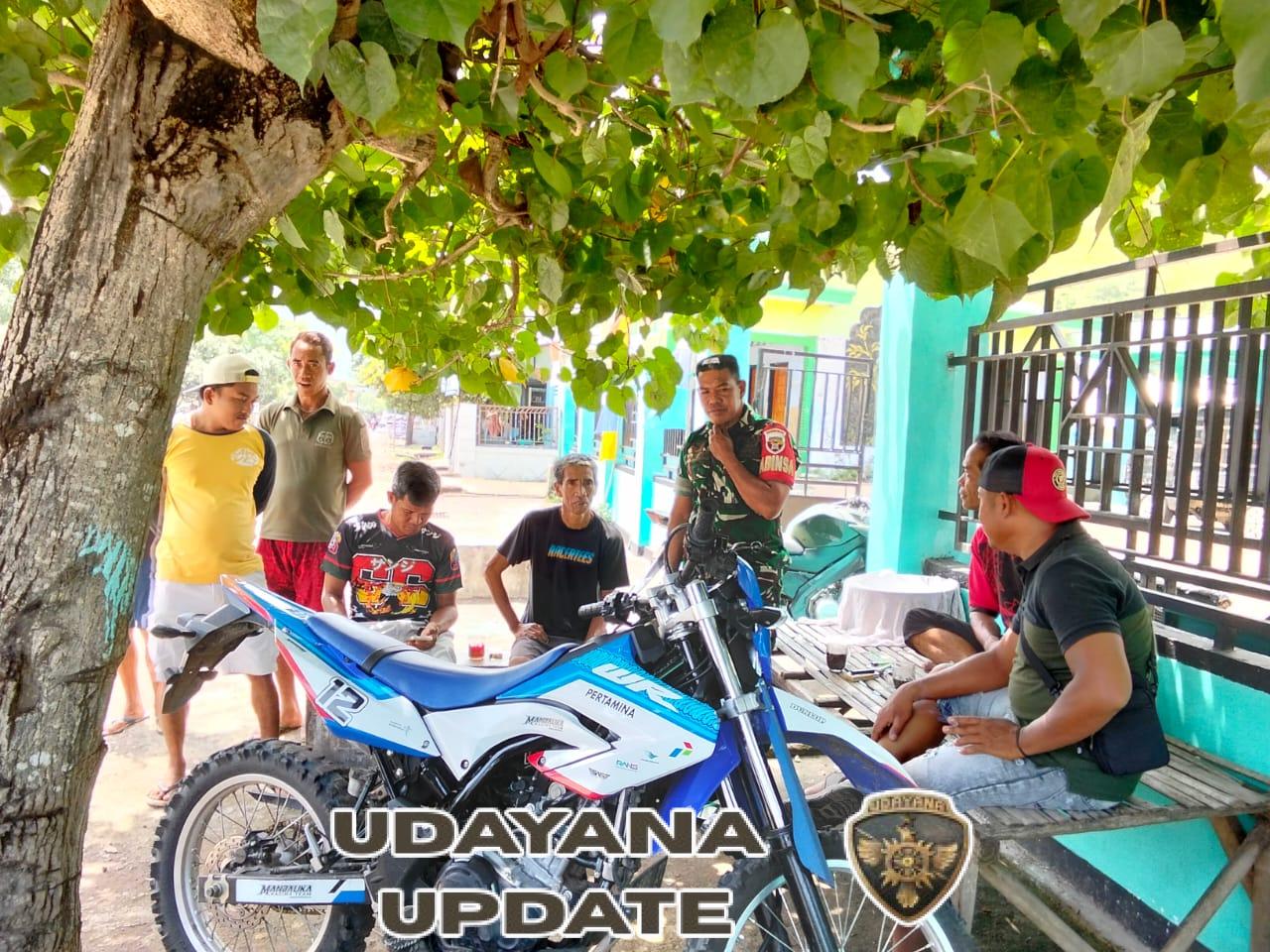 Sertu Ruslan Tegaskan Pentingnya Kerukunan Warga Desa Lepadi