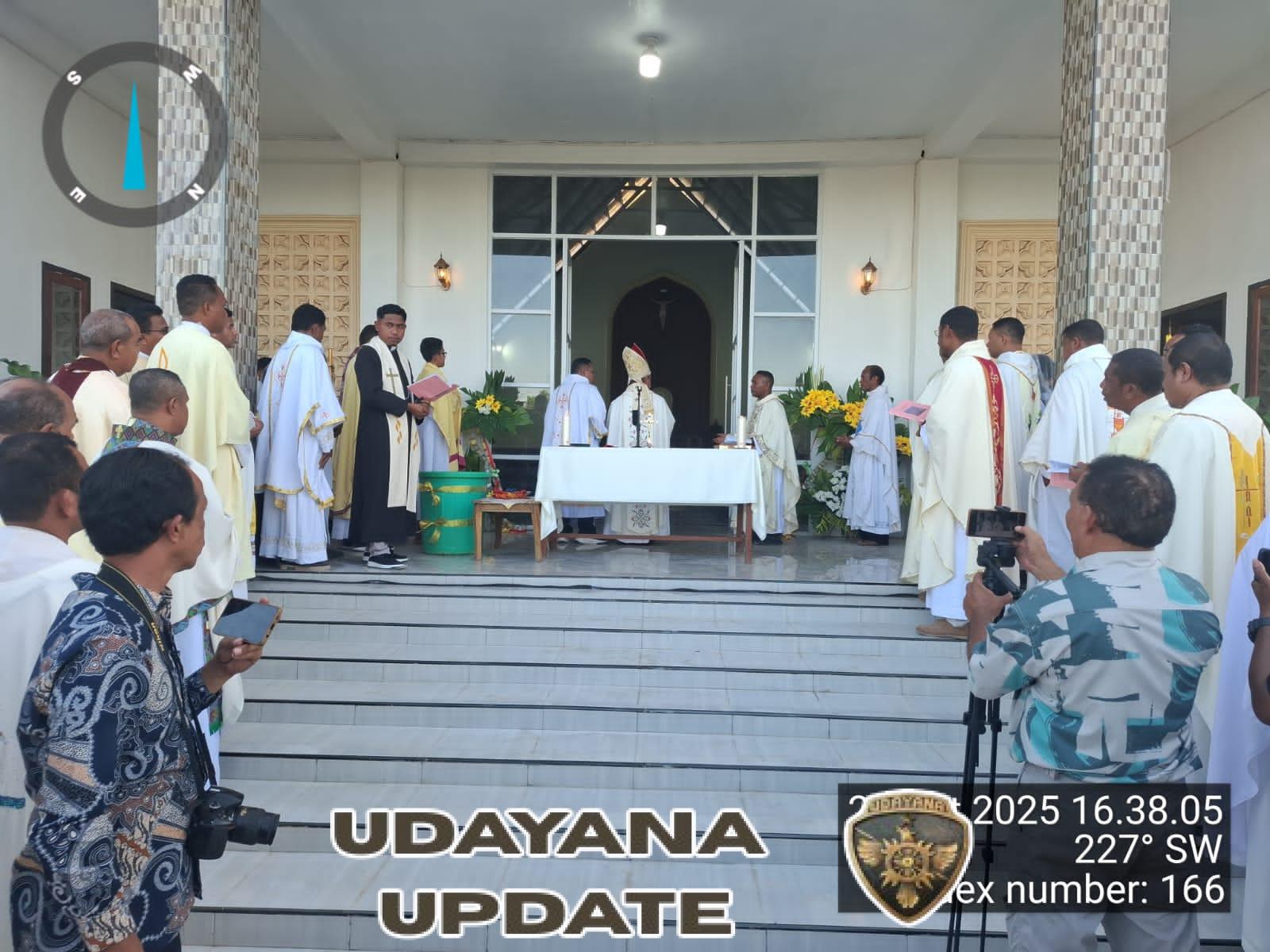 TNI Hadir Bersama Umat, Babinsa Dampingi Peresmian Kapela St. Vinsensius Nonohonis