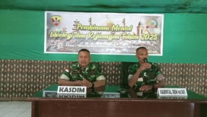 Wujudkan TNI Prima, Kodim 1618/TTU Perkuat Militansi Lewat Pembinaan Mental