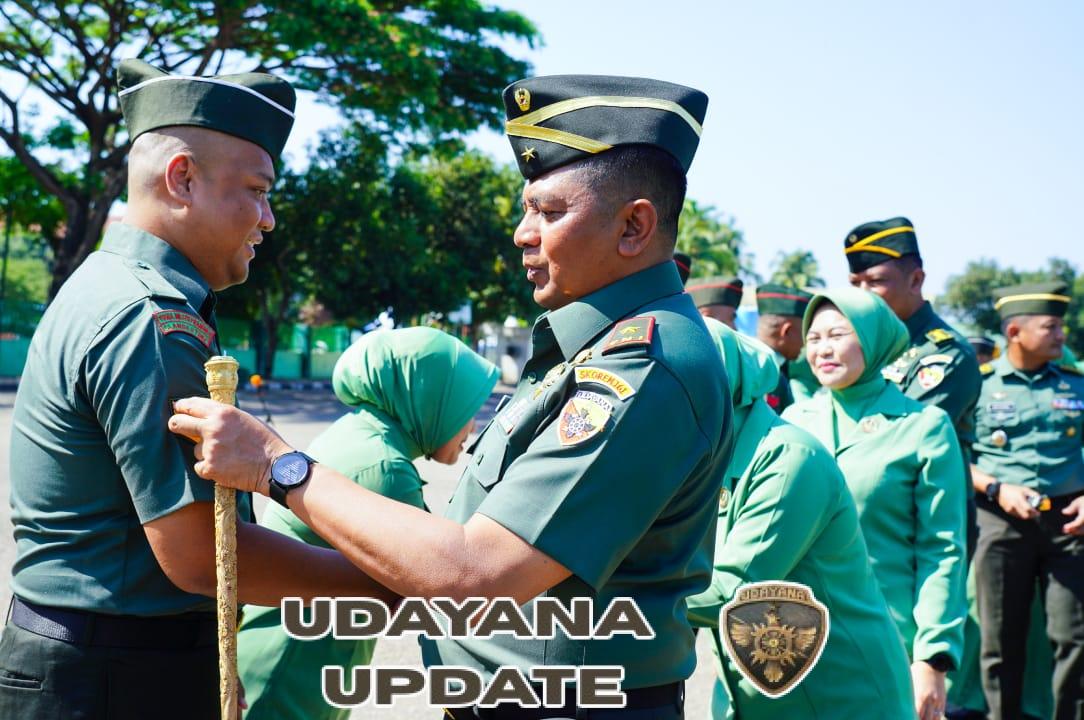 Danrem 161/WS Pimpin ﻿Upacara Kenaikan Pangkat Jajaran Korem Periode 1 Oktober Tahun 2025.