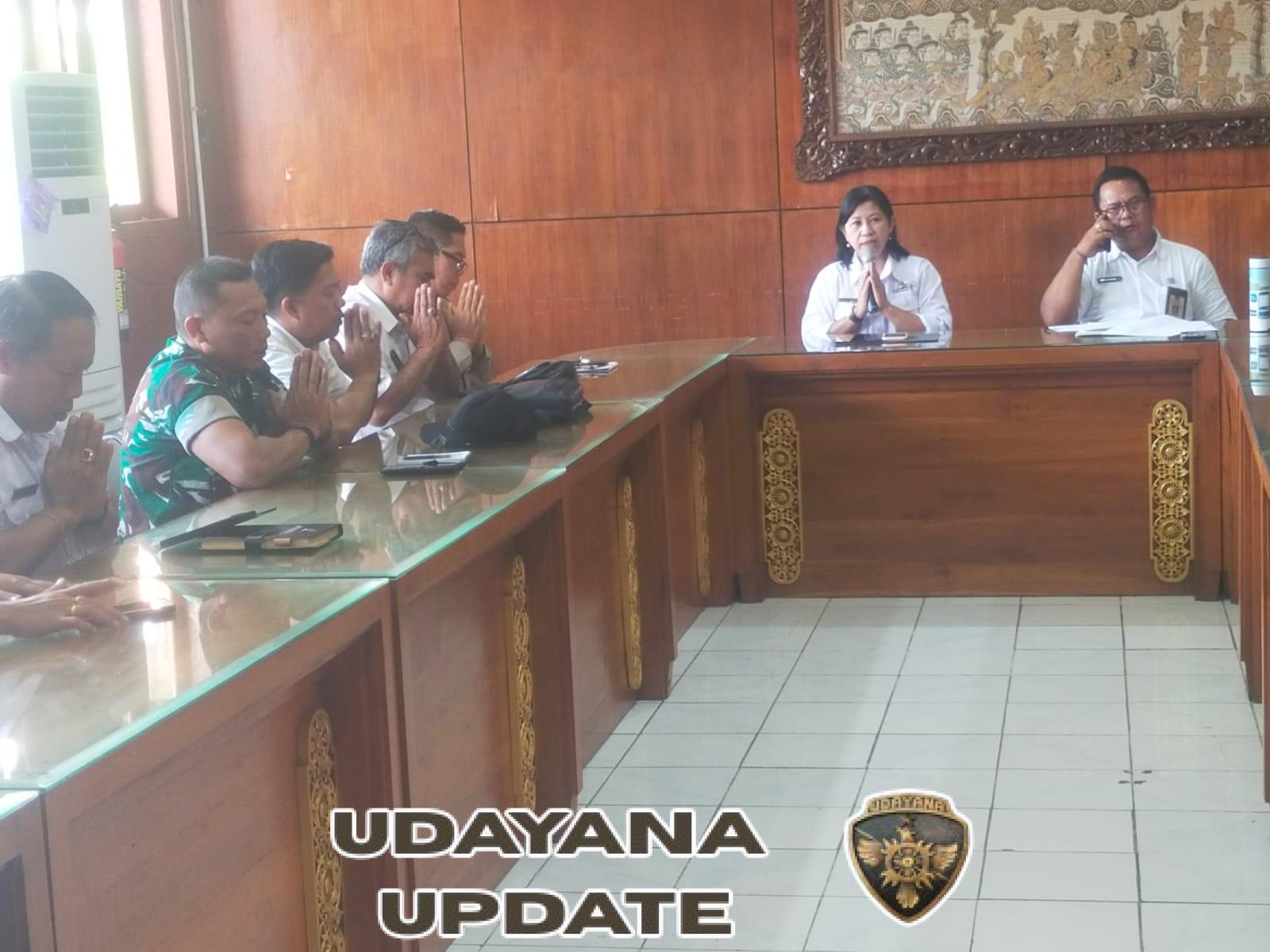 Pasiops Kodim Klungkung Hadiri Rakor Rencana Aksi Dan Gotong Royong Semesta Berencana