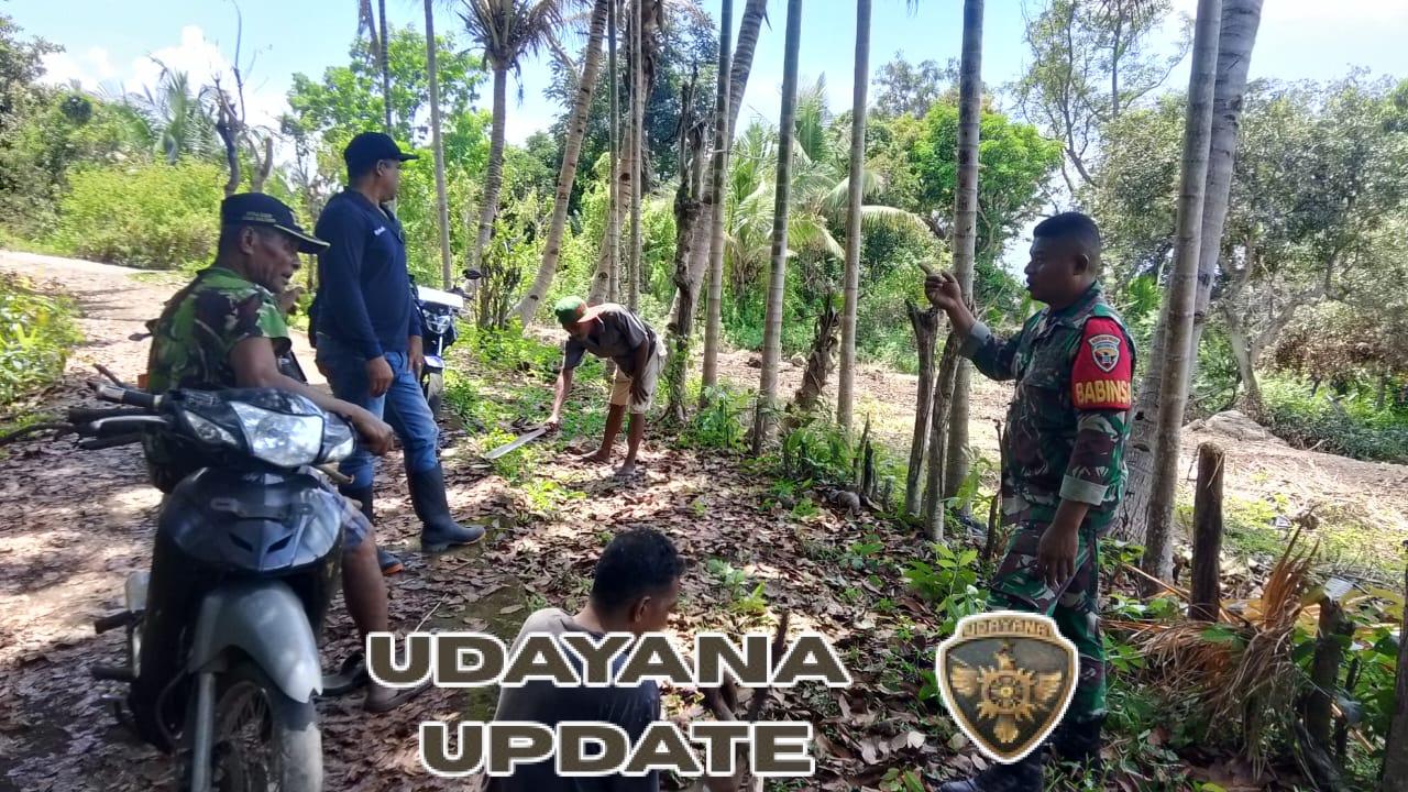 Babinsa Kodim 1602/Ende Aktifkan Sinergi dengan Warga Lewat Komsos dan Pengamanan Wilayah