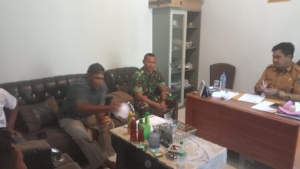 Serka Amril Ajak Perangkat Kelurahan Kandai Satu Jaga Keamanan dan Kesejahteraan Warga