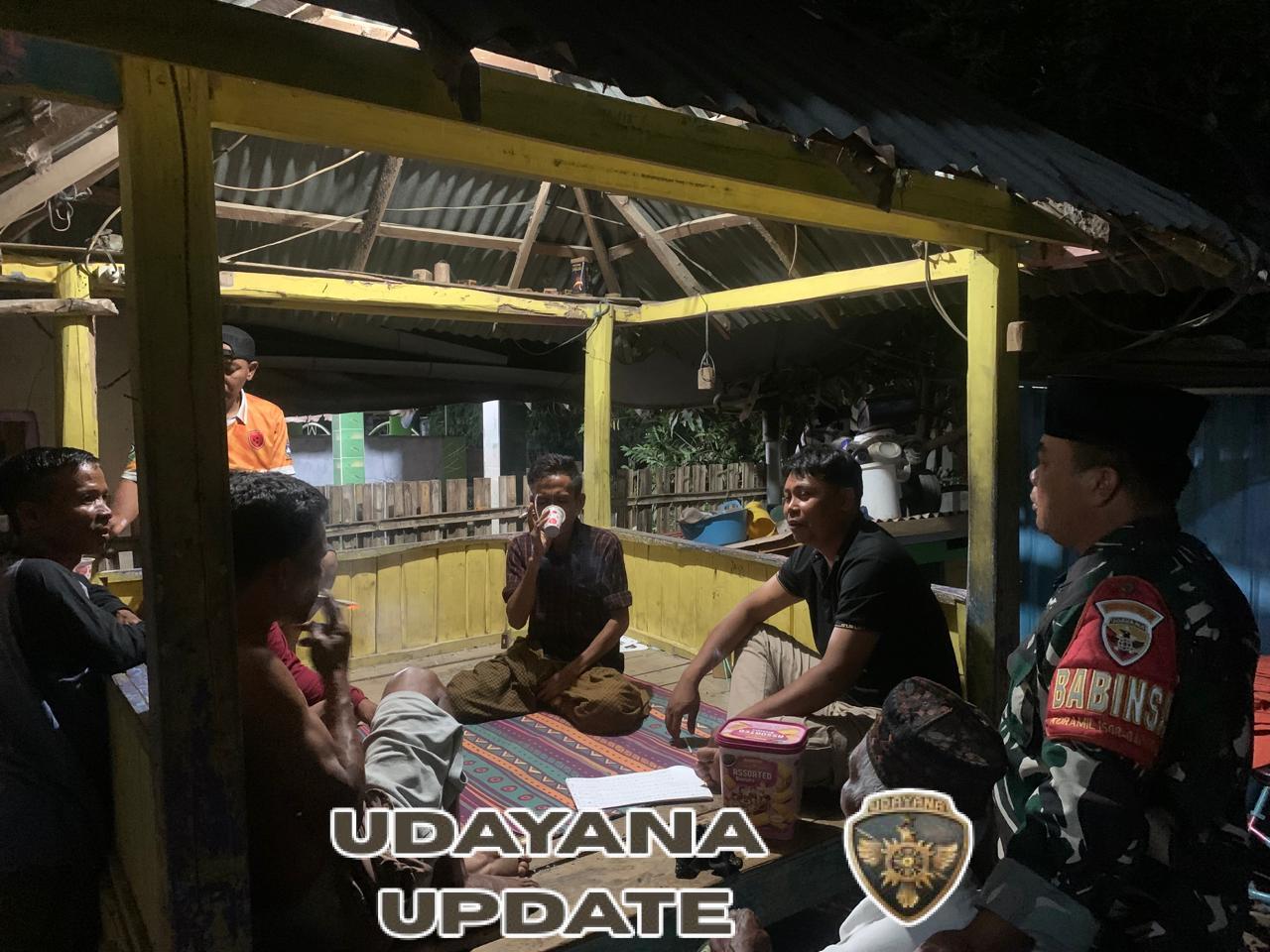 Bati Wanwil Koramil Woha Pimpin Apel dan Patroli Siskamling di Tiga Kecamatan