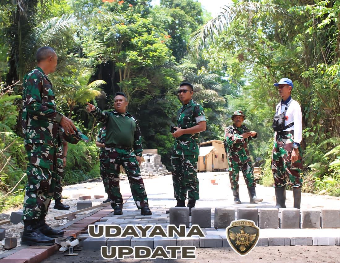 TMMD Ke-126 Kodim 1611/Badung Membangun Jalan dan RTLH untuk Masa Depan Desa dan Masyarakat