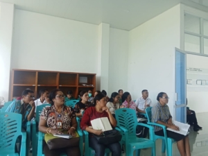 Merajut Jaring Sehat di Lembor Selatan, Babinsa Koramil Lembor Hadiri Mini Loka Karya Puskesmas Kakor