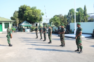 Pasi Ops Kodim Kupang Pimpin Latihan Drill Kering Pistol