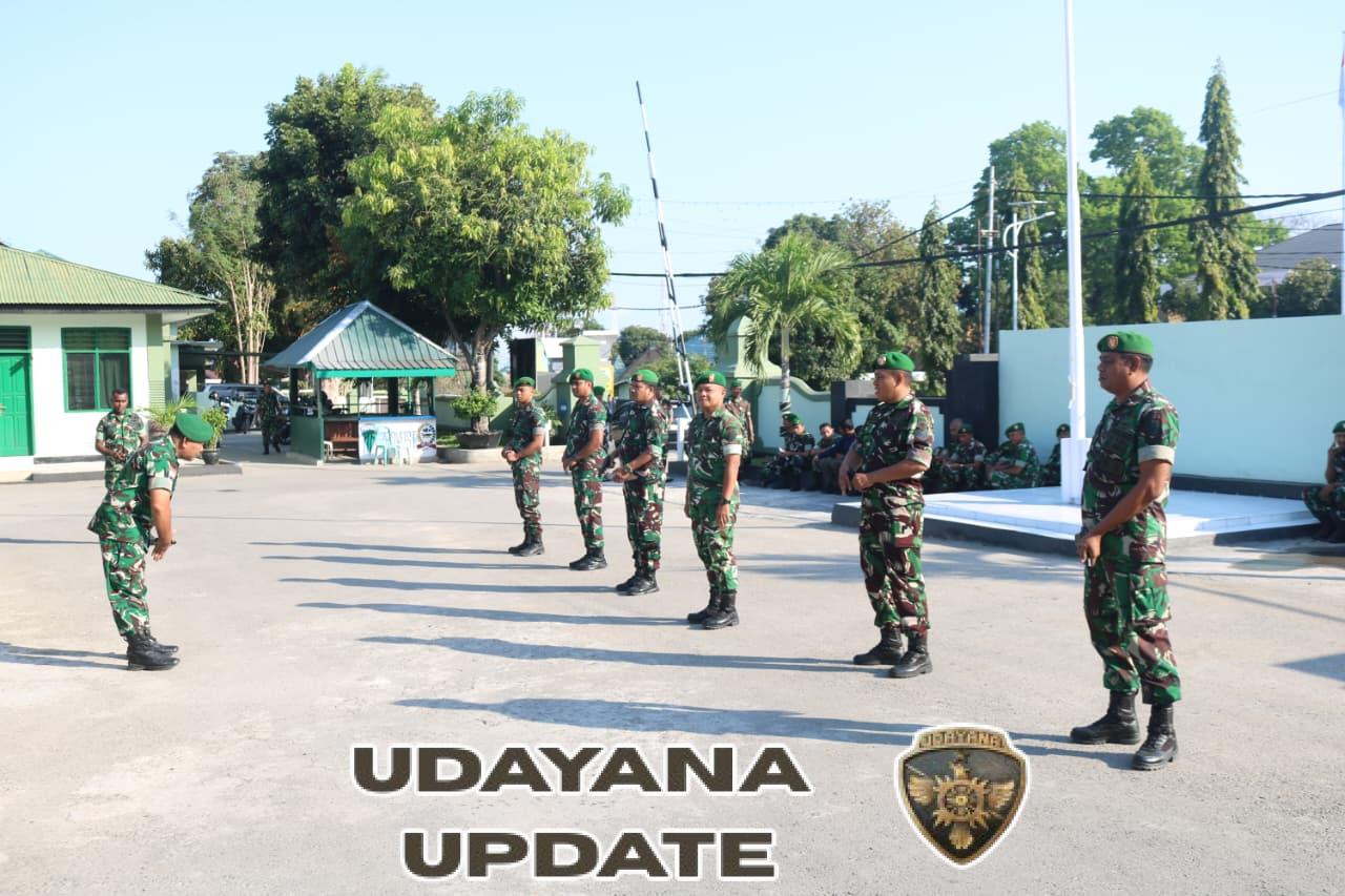 Pasi Ops Kodim Kupang Pimpin Latihan Drill Kering Pistol
