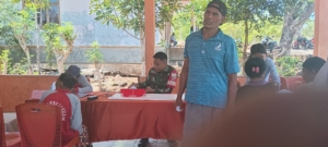 Kegiatan Posyandu Siklus Hidup di Desa Baobolak Mendapat Perhatian Babinsa Koramil 1624-07/Nagawutung