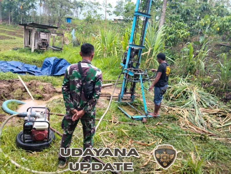 TMMD ke-126 Kodim 1612/Manggarai Fokus Bangun Tandon dan MCK untuk Masyarakat