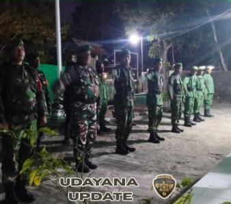 Koramil 06/Batakte Gencar Patroli Malam Wujudkan Kondusifitas Wilayah