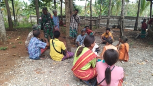 Babinsa Fatumetan Ajak Warga Jaga Kesehatan di Musim Panas