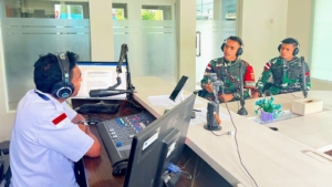 Satgas Pamtas Yonarmed 12 Kostrad Gaungkan Semangat Pemberdayaan di Dialog Sore RRI Atambua