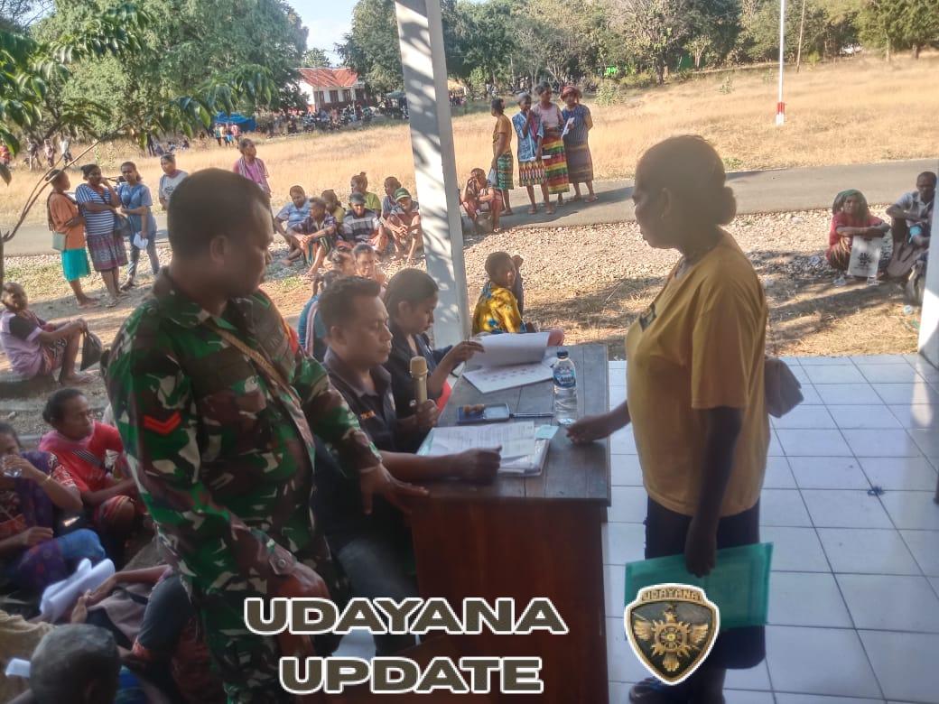 Kopka Imanuel Banoet Awasi Pembagian Bantuan Sosial Warga