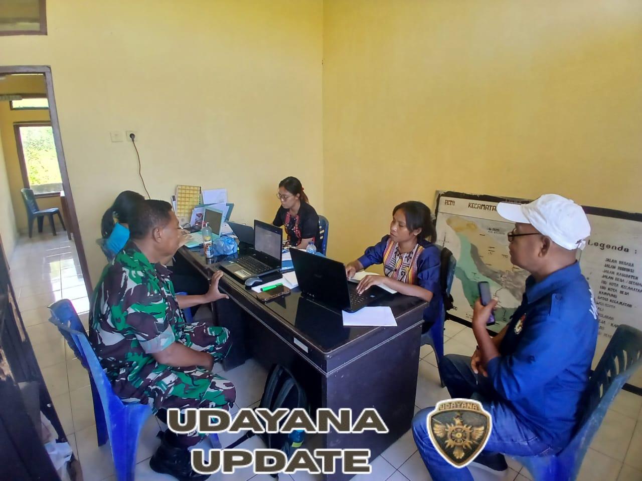 Babinsa dan Aparat Kecamatan Wolojita Koordinasi Tangani Keluhan Masyarakat